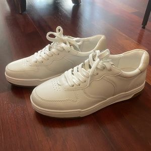 Brand new Madewell Court Sneakers  in white leather size 8.5
